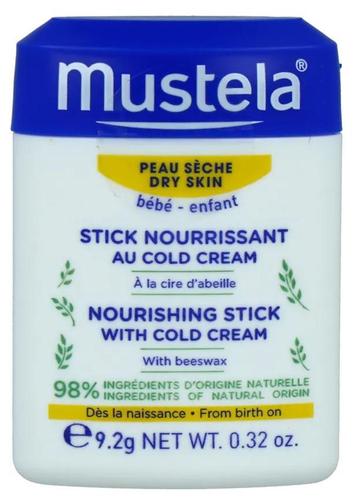 Mustela Nourishing Stick With Cold Cream 9,2gr (9,2 gr) Productafbeelding 