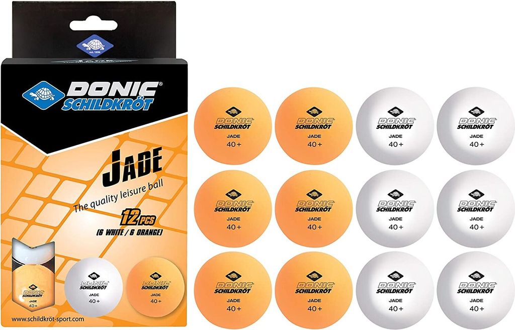 Donic-Schildkröt loptička na stolný tenis Jade, kvalita Obrázok produktu 2