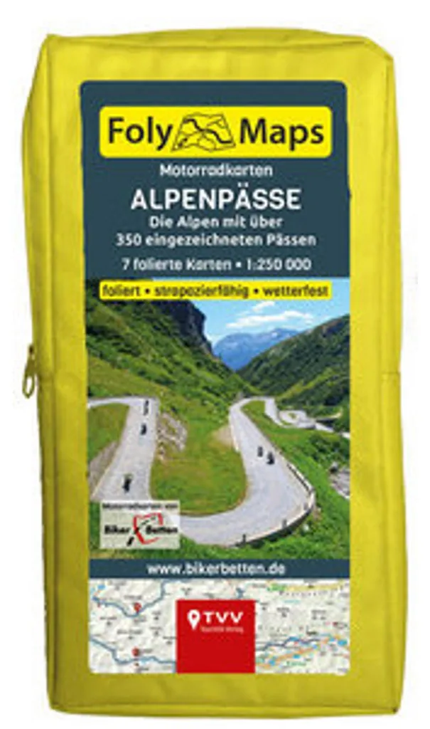 FolyMaps-Set Cols Alpins Spécial : Cartes de Routes de Montagne Précises