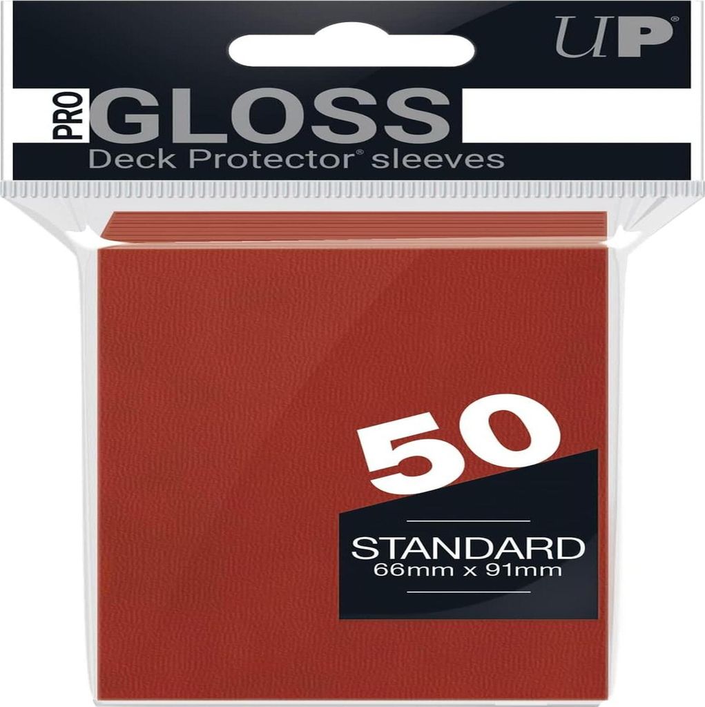Lot de 50 pochettes Ultra Pro Pro-Gloss format standard 66 Image du produit 