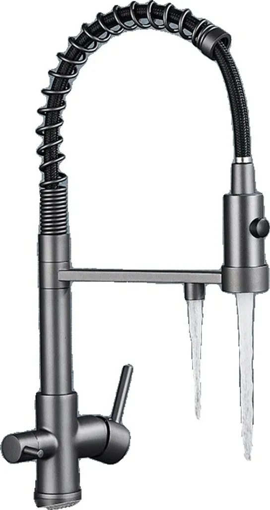 Rubinetto Soffitto 2 Maniglie Grigio Acqua Pulita | Robusto