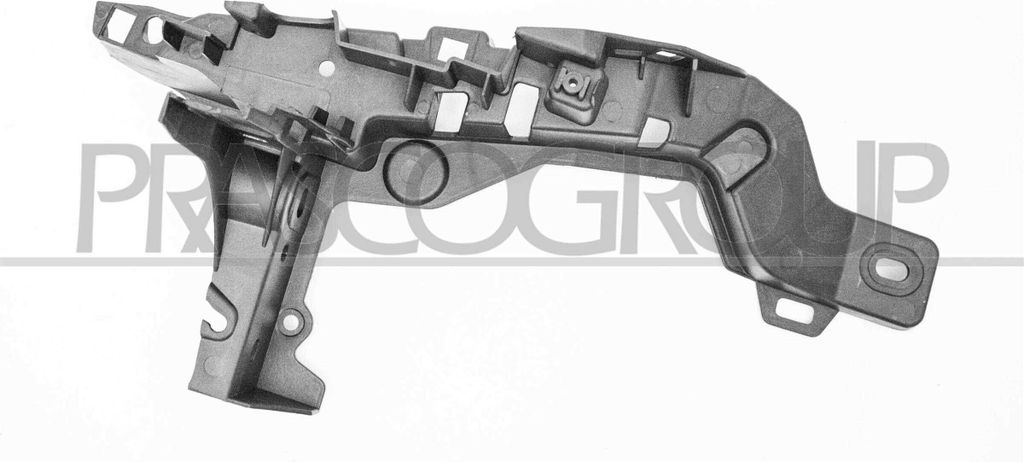 PRASCO Scheinwerfer-Rahmen Rahmen ME3083404 Links für SMART FORTWO Coupe (453)