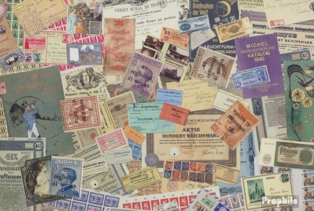 Briefmarken Italien 5 verschiedene Marken