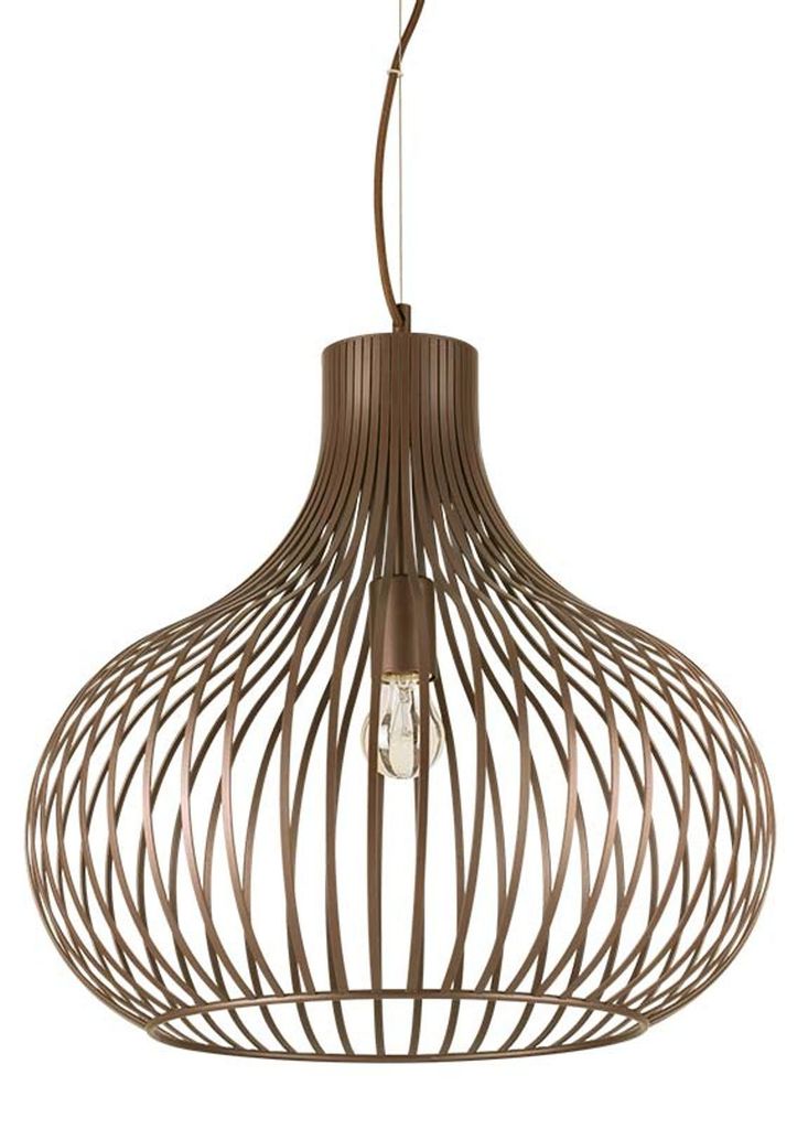 Sospensione Industrial-Minimal Onion Metallo Coffee 1 Luce Obrázok produktu 