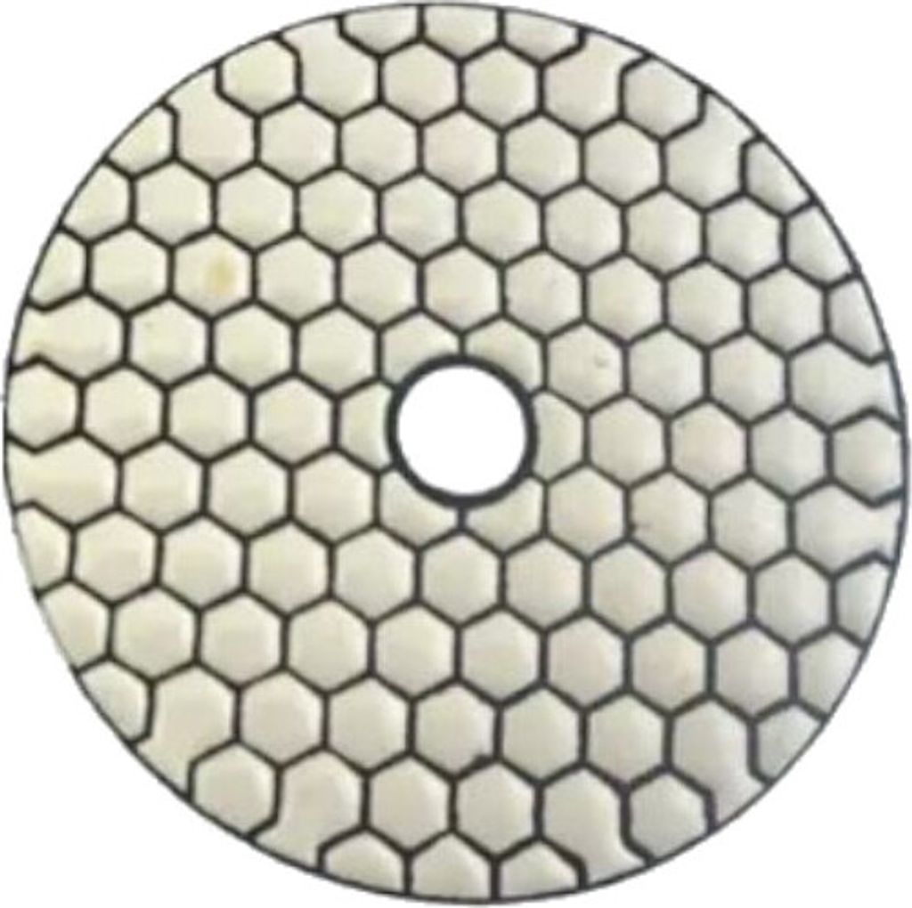 Trade-Shop Ø100mm Trocken Diamant Schleifscheibe / Polierscheibe / Polierpad M14 BUFF für Naturstein, Beton, Granit, Fliesen, Keramik, Marmor