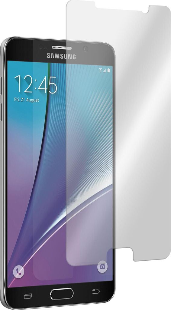 3er-Pack PhoneNatic Glas-Folie klar kompatibel mit Samsung Galaxy Note 5 - Panzerglas für Galaxy Note 5