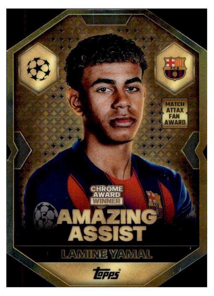 CA3 - Lamine Yamal - Chrome Award Winner - 2025/2026
