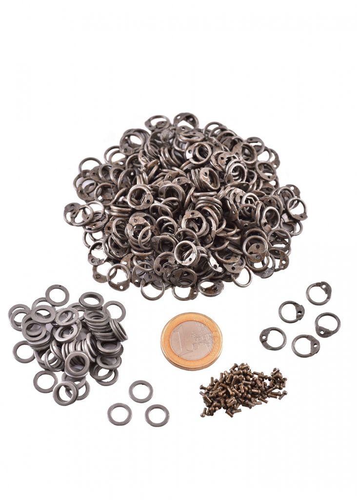 RM 1kg Paket lose Kettenringe und Nieten, ID6mm, Produktbild 