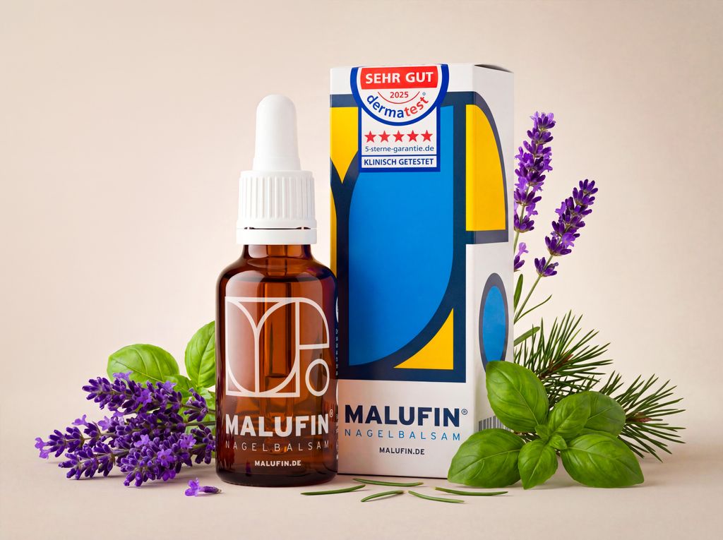 MALUFIN® Nagelbalsam 30ml – Natürliche Tiefenpflege 
für geschwächte & beanspruchte Nägel, 
Made in 