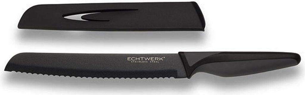 Echtwerk BlackSteel Brotmesser, Brot Messer, Kochmesser, Produktbild 