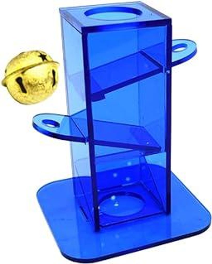 BESTonZON Papagei Trainingsspielzeug Intelligenz Trainer Vogelspielzeug Für Geistige Förderung Und Futtersuche Mit Stabiler Basis Kompakt Und Lei...