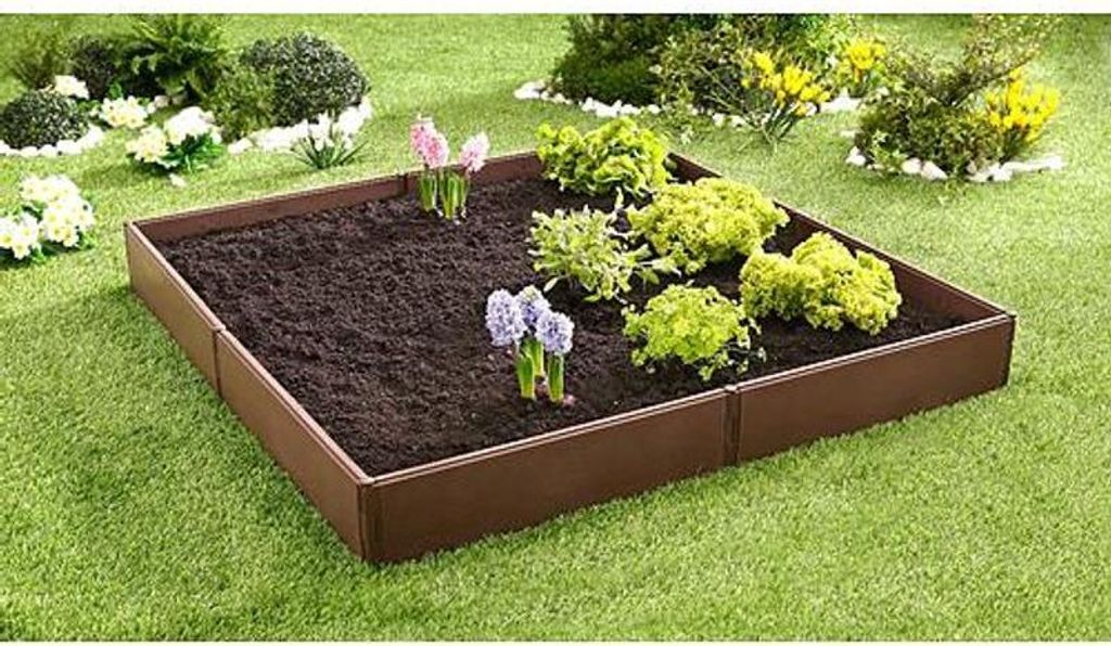 Beet RB053, 57x13 cm, PP, 8-teilig, Hochbeet