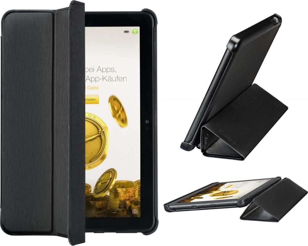 Schutzhülle Fold Schwarz für Amazon Fire HD 8/8Plus Produktbild 