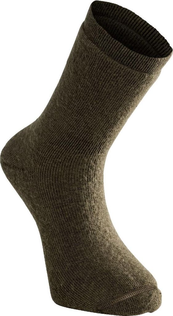 Woolpower Socks Classic 400 / Merino Socken Pine Green Größe 40-44