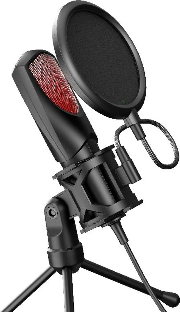 INF Microfono a Condensatore RGB Gaming: Registrazione Professionale