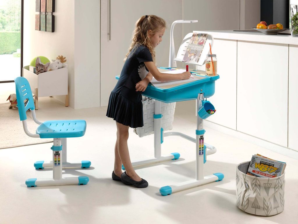 Regulowane biurko dziecięce Vipack z krzesłem Comfortline Zdjęcie produktu 11