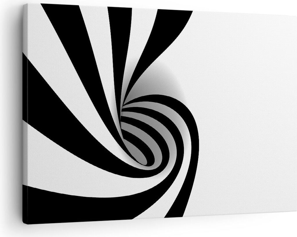 Bild auf Leinwand - Leinwandbild - Abstrakt kreativ dekoration muster - 70x50cm - Wand Bild - Wanddeko - Leinwanddruck - Bilder - Kunstdruck - Lein...