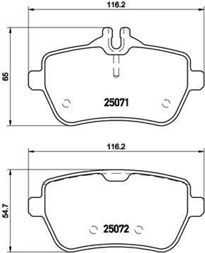 Plaquettes de frein pour Mercedes SL R231 idéales pour conduite grand tourisme