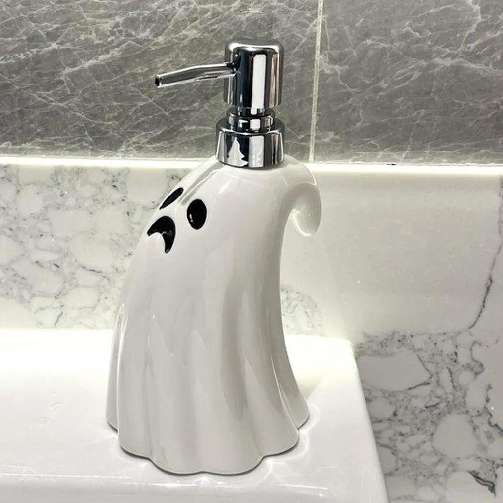 Distributeur de savon Halloween pour décoration de salle de bain