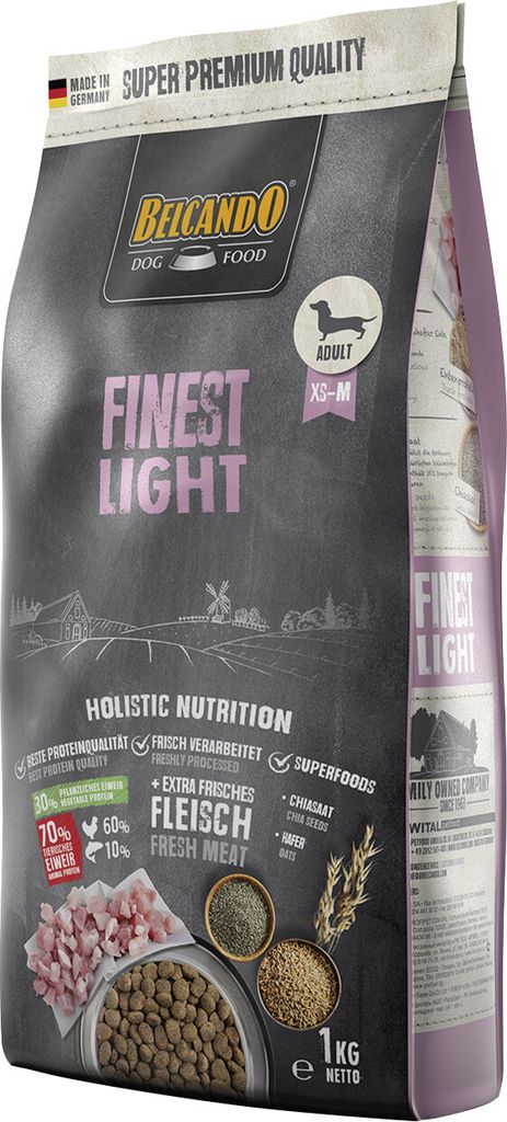 Belcando Finest Light Hundetrockenfutter 1 kg Produktbild 