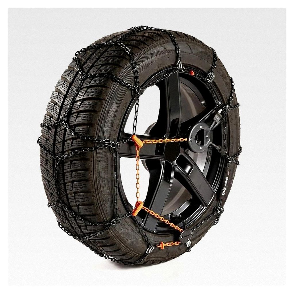 SNÖ-PRO Schneeketten 9mm Matic 120 kompatibel mit 215 60 R17, 255 40 R18, 235 40 R19, 195 55 R20 und weiteren Größen