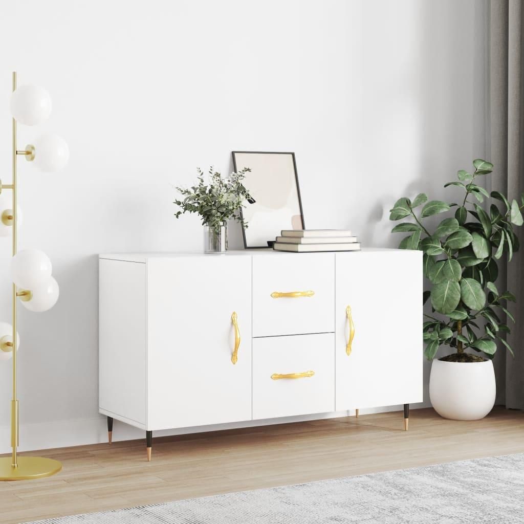 vidaXL Příborník bílý 100x36x60 cm Dřevěný materiál Obrázek produktu 