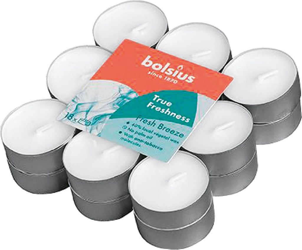 Bolsius duftlampen True Freshness Fresh Breeze 18 Stück