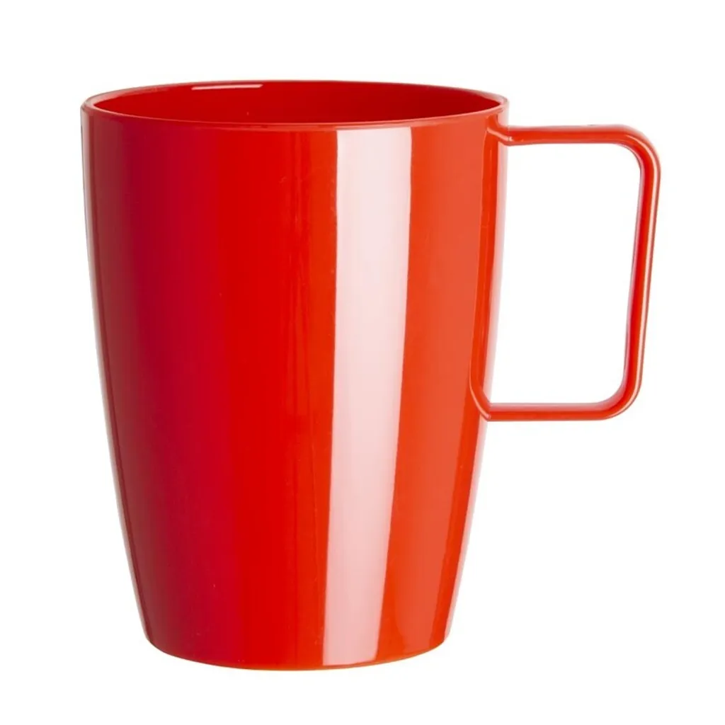Set 12 Tazze Rosse Olympia Kristallon 28,4 cl per Catering e Eventi