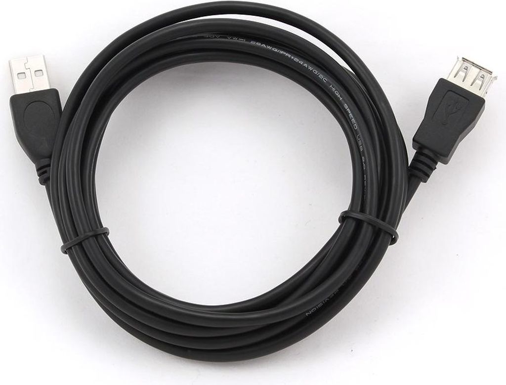 gembird USB 2.0 Verlängerungskabel, 3 m Produktbild 