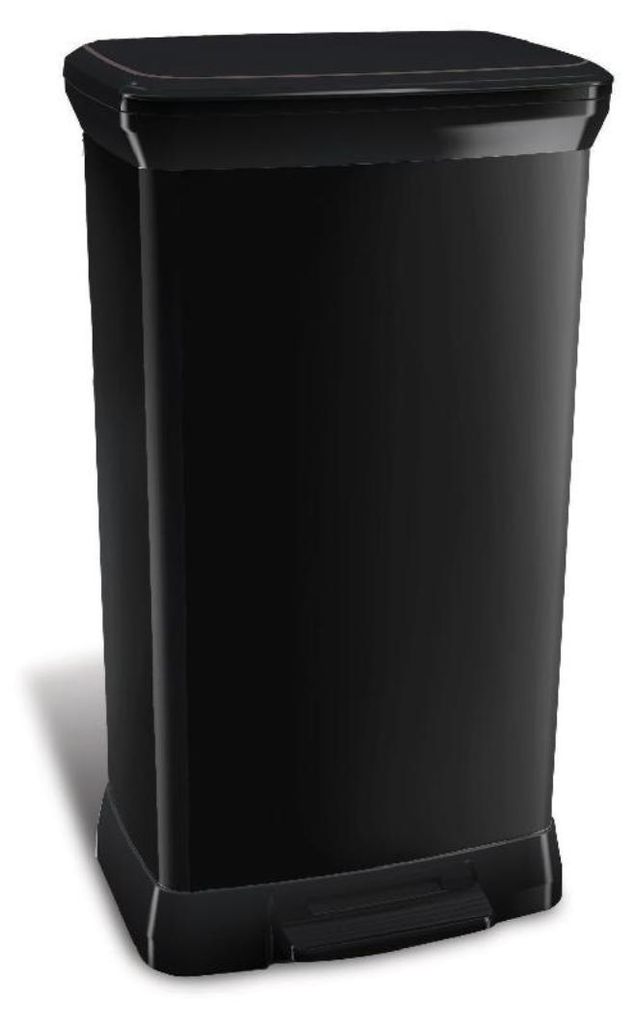 Odpadkový kôš DECO BIN 50 l, čierny Obrázok produktu 