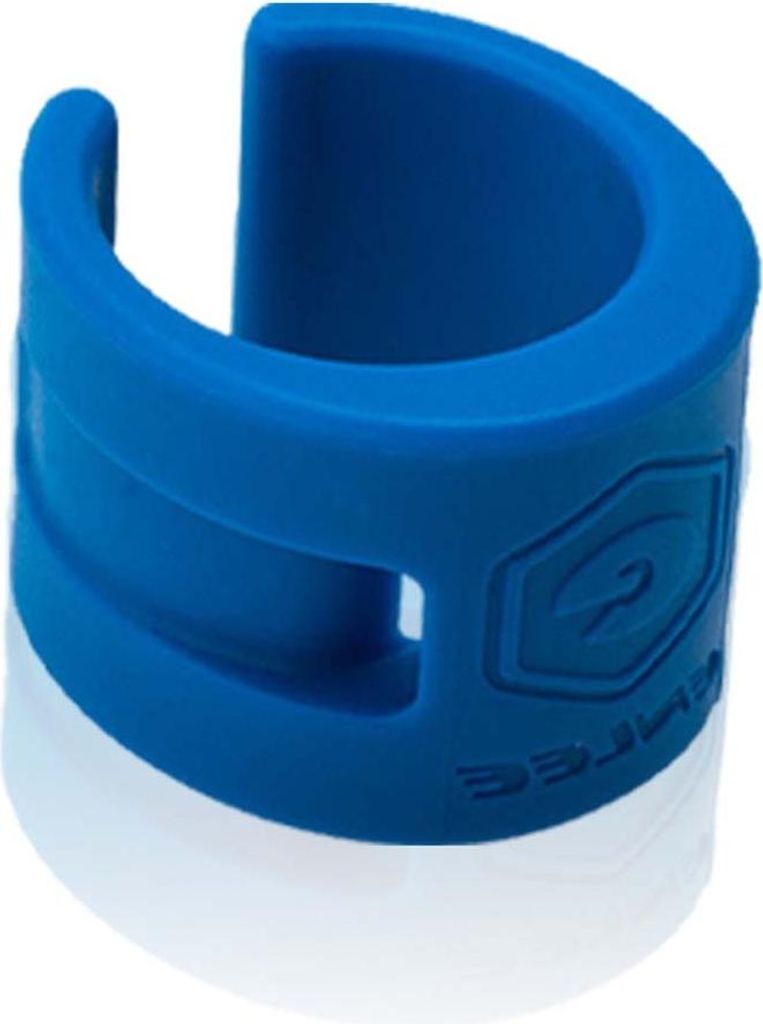 INF 4er-Pack Mountainbike Gabel Protektor Gummi Anti-Kollisions Ringe Blau