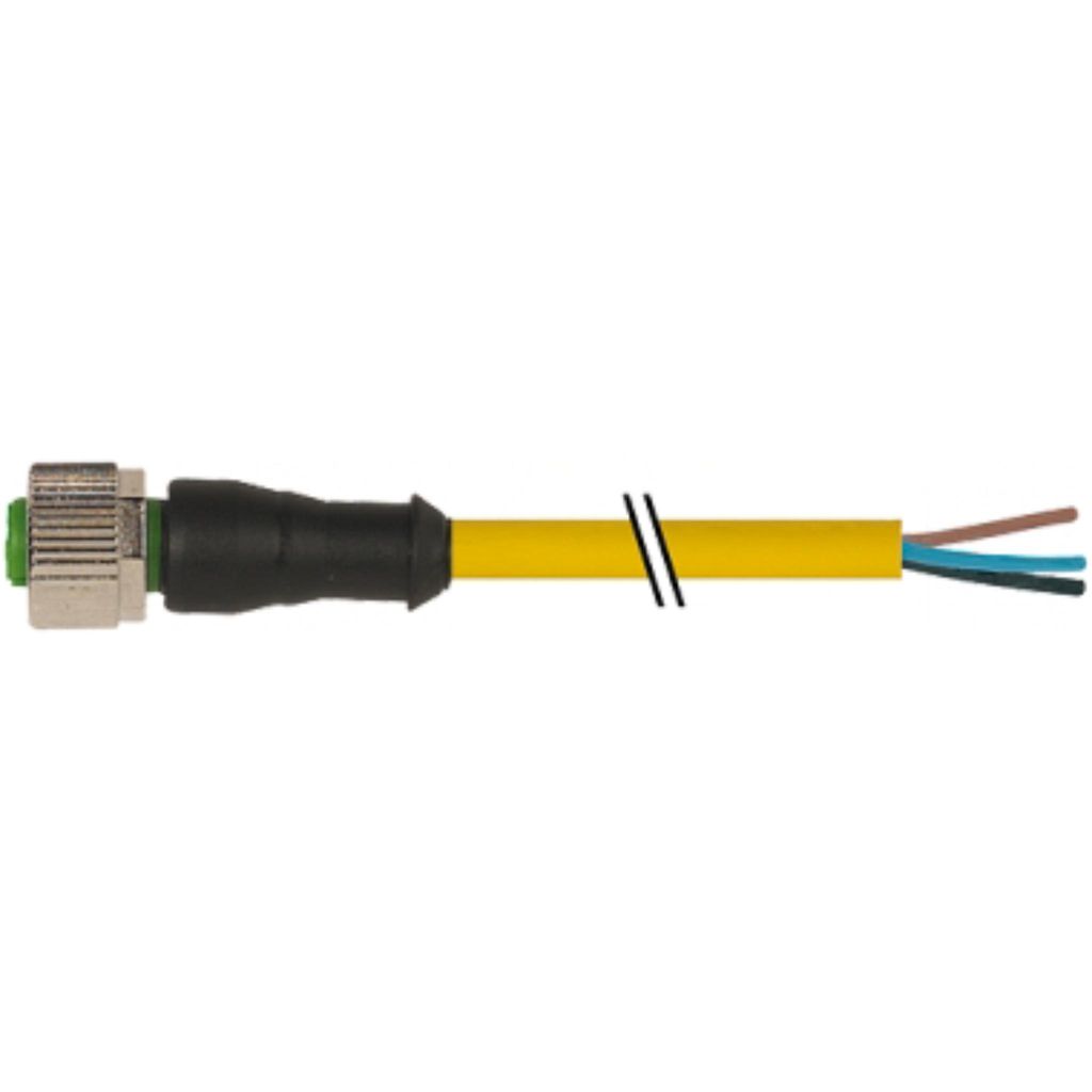 Murr 7000-12221-0540500 - M12 Bu. 0° freies Leitungsende