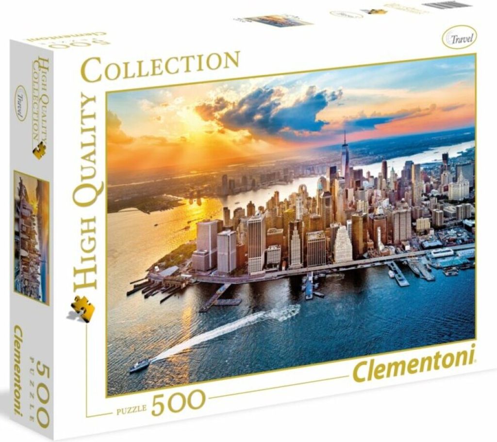 Clementoni 35038, 500 szt., Miast, 14 lat(a) Zdjęcie produktu 