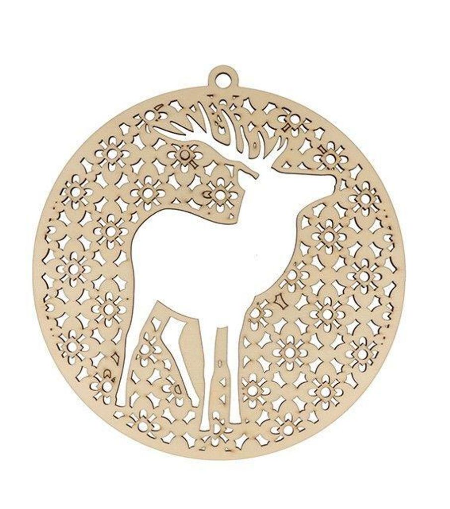 Medallion Hirsch - Misty Winter