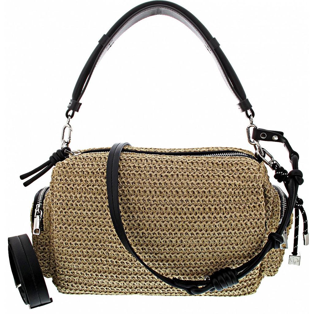 Desigual Half Logo Raffia Habana Tasche Beige in Gr. OneSize