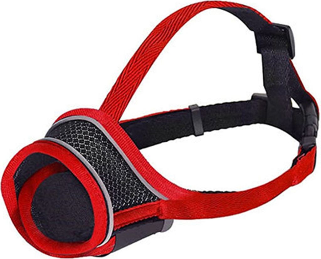 Hundemaulkorb Atmungsaktiv Verstellbar Bequem Haustiermaulkorb Anti-Kauen Anti-Beißen Hundemaulkorb Haustierbedarf