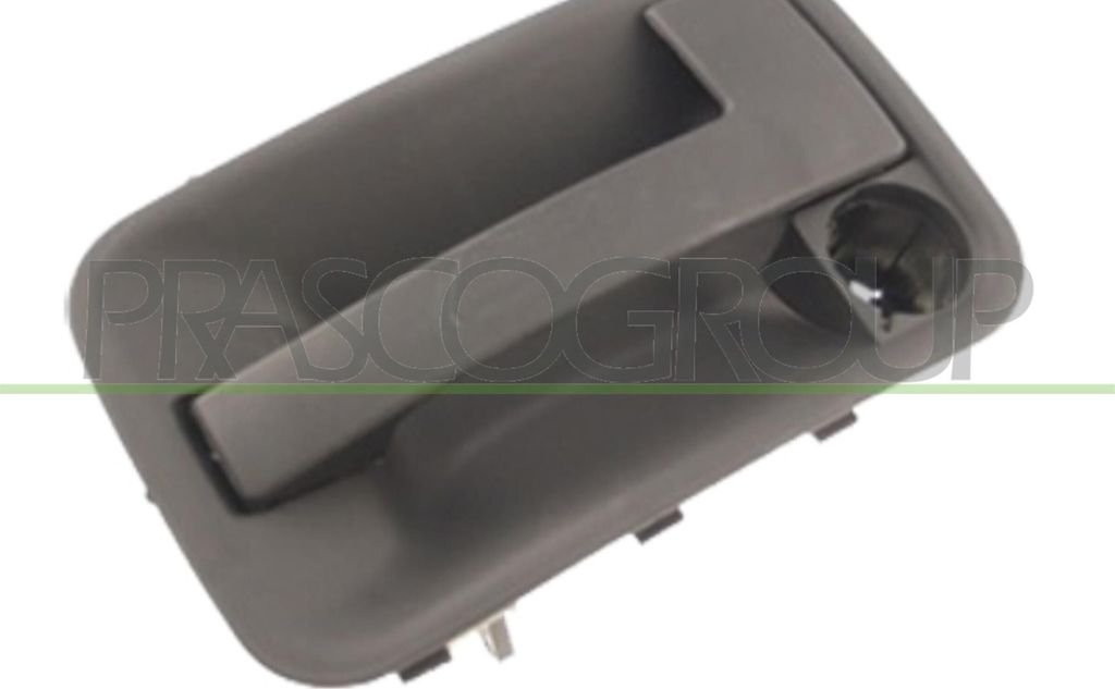 PRASCO FT9218102 Türgriff Hinten Links für FIAT Scudo Kastenwagen (220) Schwarz