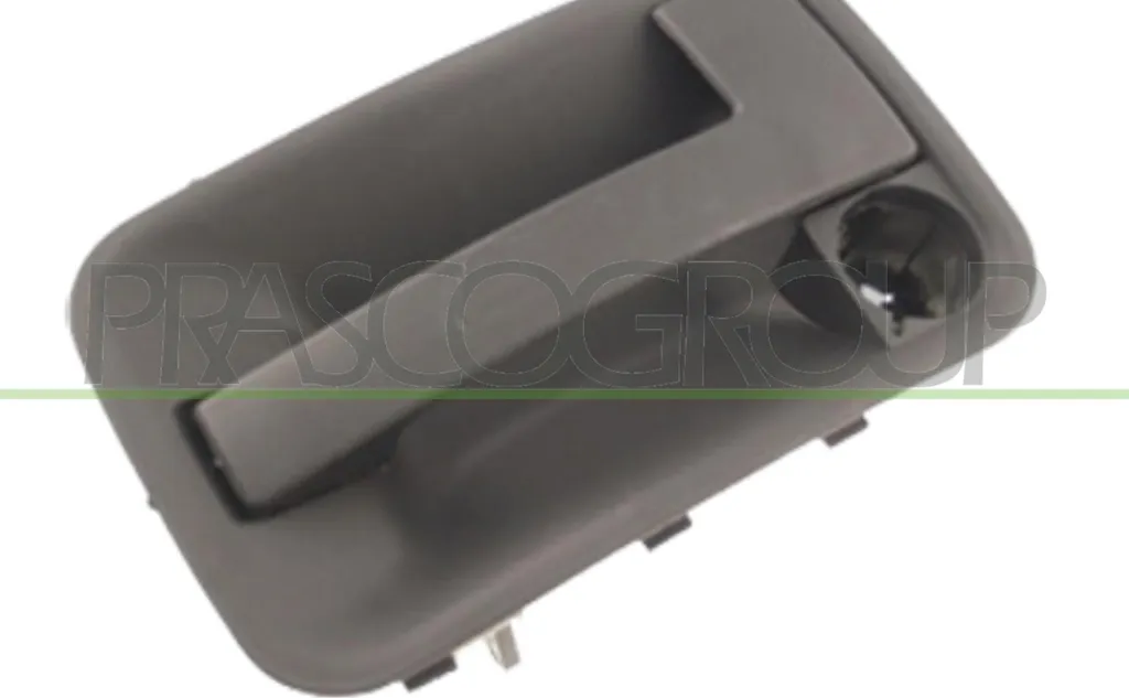 Poignée de porte arrière gauche robuste en ABS noir pour Expert et Jumpy
