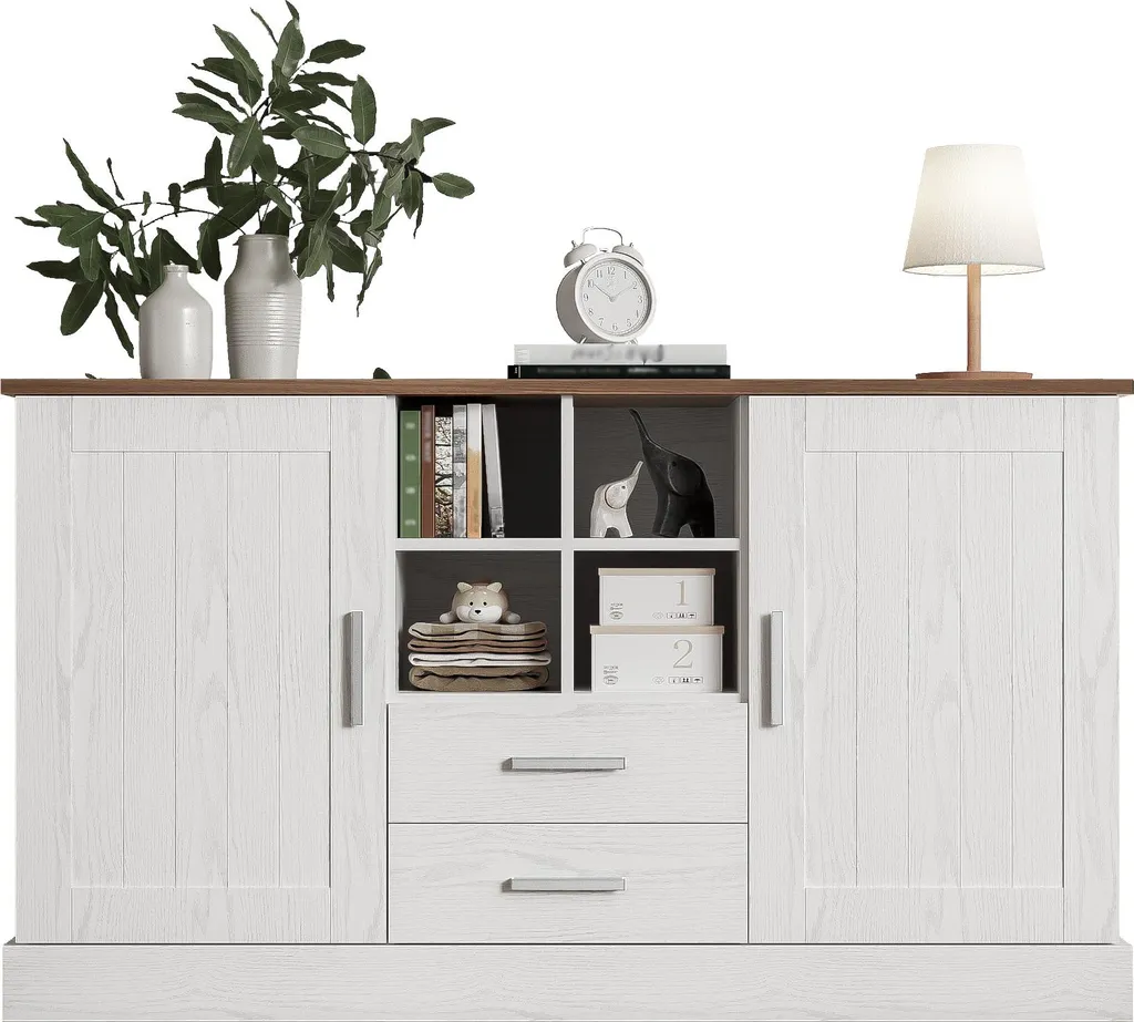 Buffet de salle à manger 140cm Sweiko pour optimiser l'espace