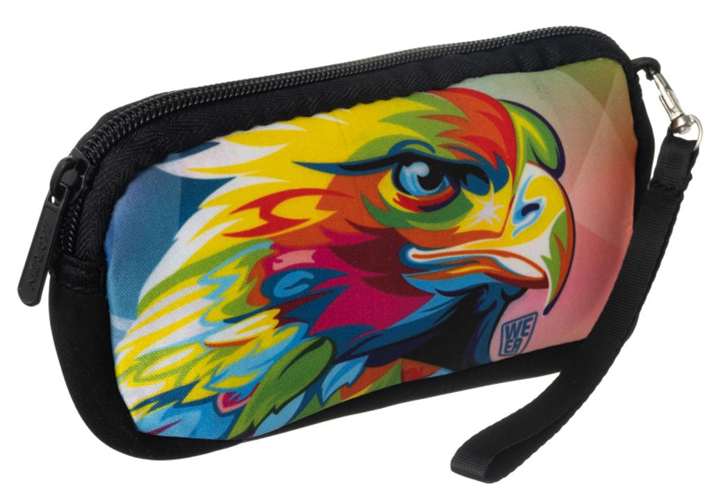Loren dětské pouzdro na tužky žluté modré 19x11 cm Obrázek produktu 