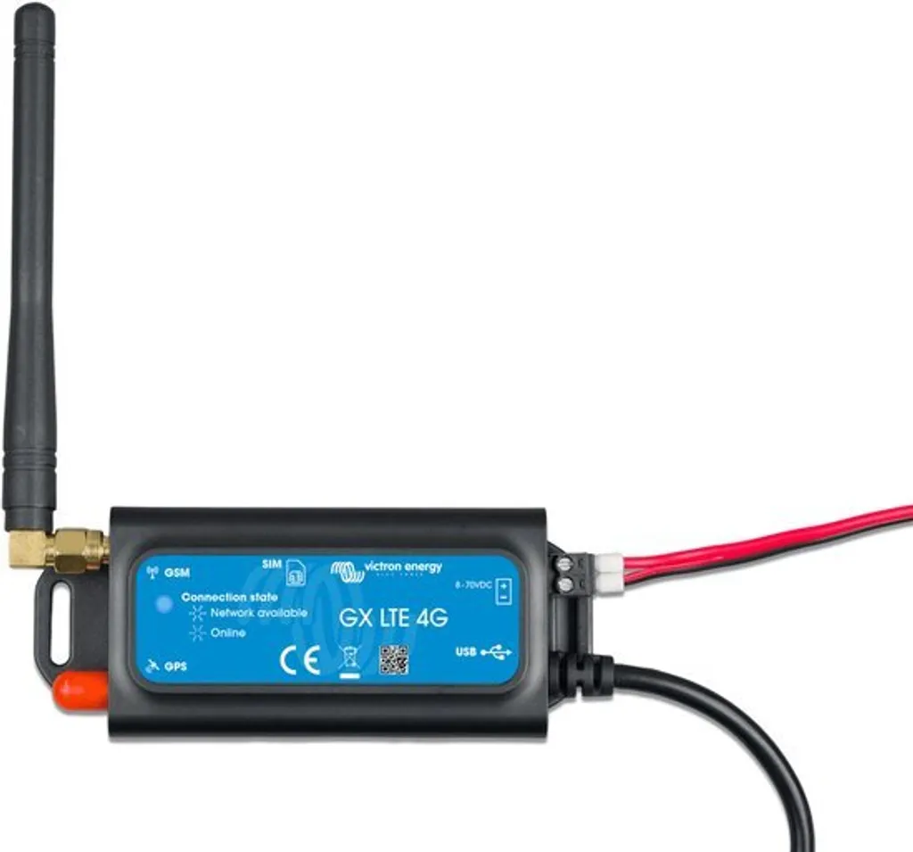 Solution Internet Victron GX LTE 4G-SA pour Panne de Wi-Fi et Suivi