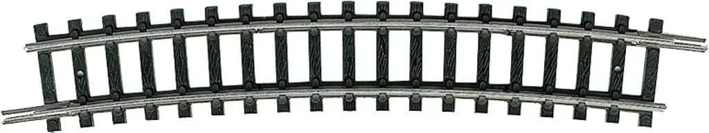 Segment de Voie Courbe R4 Minitrix 14927 pour Modélisme Ferroviaire N