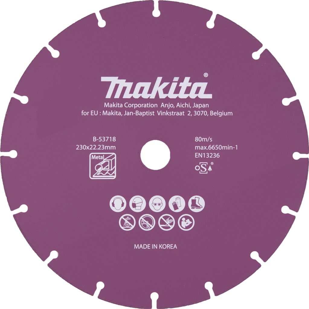 Makita Diamant-Trennscheibe 1 Stk. - Diamant - 230 x 22,23 x 1,6 mm