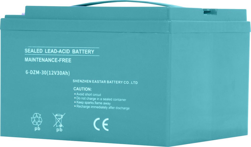 Akku 6-DZM-30 12V 30Ah - passend für Elektromobile Produktbild 