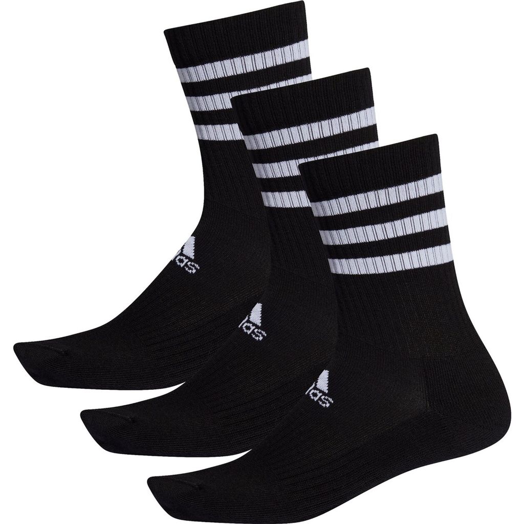 ADIDAS 3S CSH CRW3P SOCKEN schwarz 46-48
