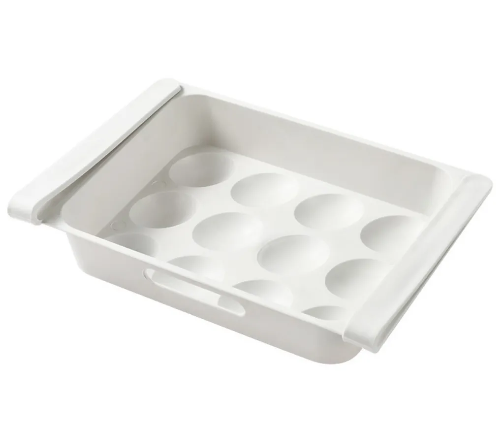 Bac à oeufs empilable 26x18x5cm compartiment réfrigéré lot de 4