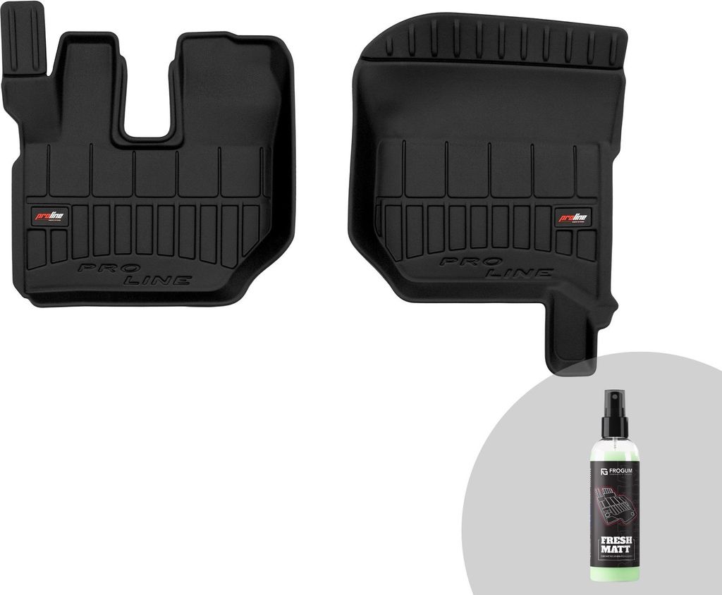 FROGUM ProLine 3D Gummimatten Exklusiven Auto Fußmatten Autofussmatten für DAF LF ab 2002