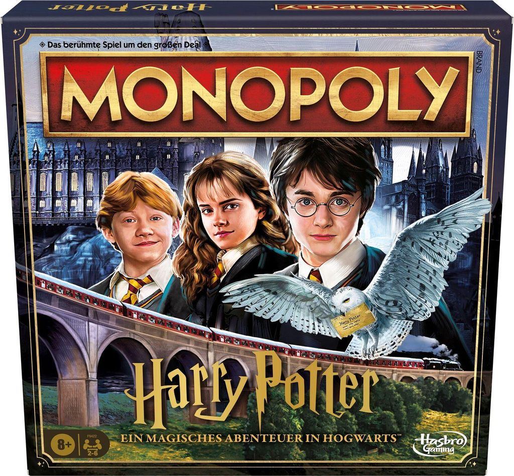 Hasbro Monopoly Harry Potter Immagine del prodotto 