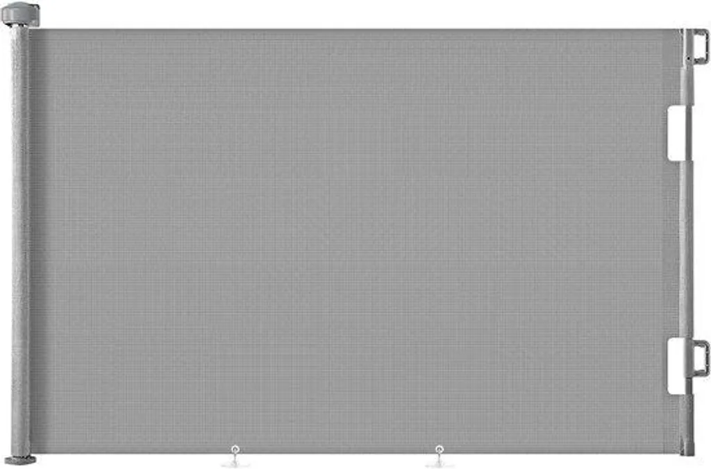 Portillon de protection enfants et chiens, barrière métal noir extensible 80cm