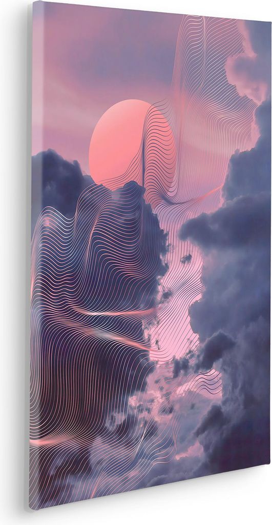 Keilrahmenbild - Morning Vibes - Größe 40 x 60 cm Produktbild 